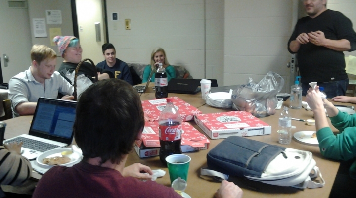 sociology has pizza parties