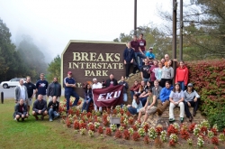 EKU Students at Breaks Interstate Park